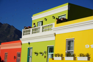 Awesome colored houses!