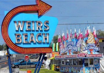Iconic Weirs Beach Sign
