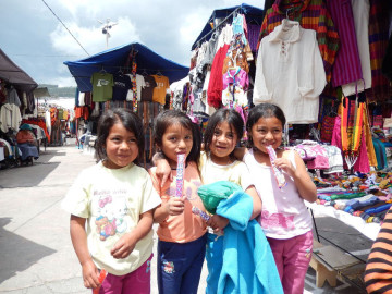 Kiddos in the marketplace