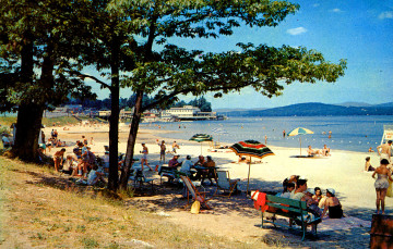Weirs beach circa 1960