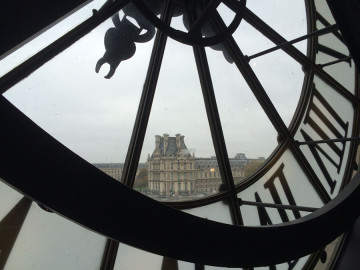 Clock tower with a view